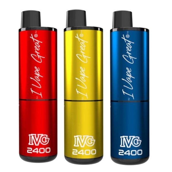 IVG DISPOSABLE VAPES 2400 puffs