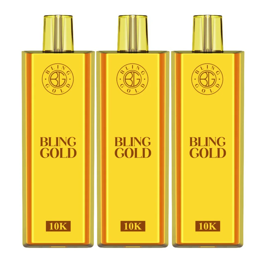 Bling Gold 10,000 Puffs Disposable Vape