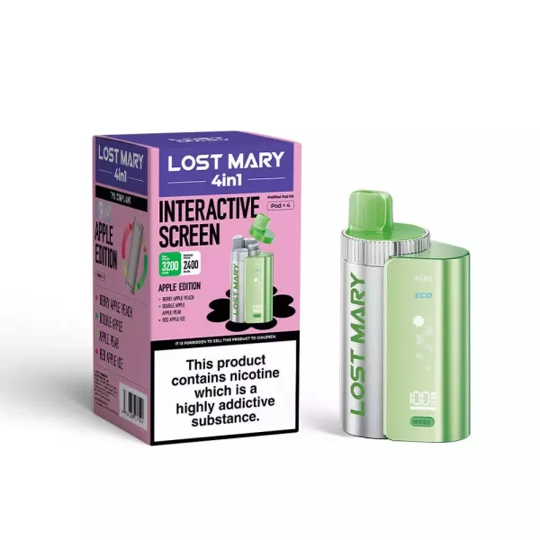 Lost Mary 3200 Puffs 4 in 1 Vape - Image 2