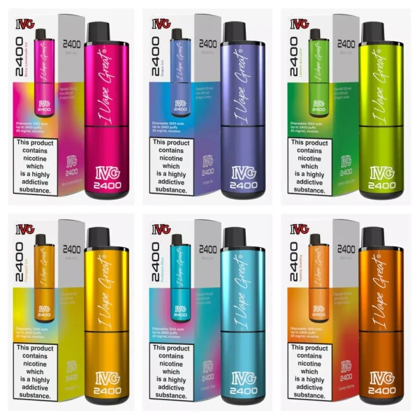 IVG 2400 PUFFS 4 IN 1 VAPE - Image 4