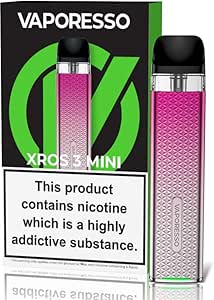 VAPORESSO XROS 3 MINI Vaping Kit, Rechargable, Refillable