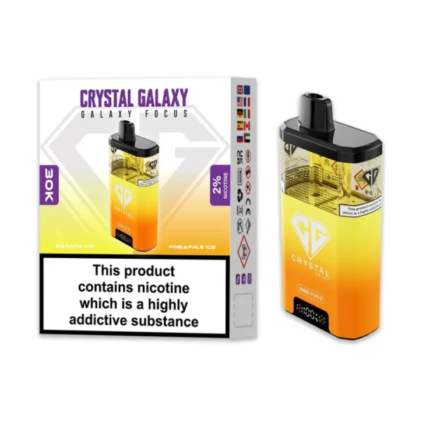 Crystal Galaxy Focus 30000 Puffs Disposable Vape - Image 2