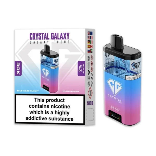 Crystal Galaxy Focus 30000 Puffs Disposable Vape - Image 5