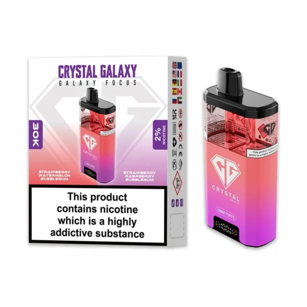 Crystal Galaxy Focus 30000 Puffs Disposable Vape - Image 6