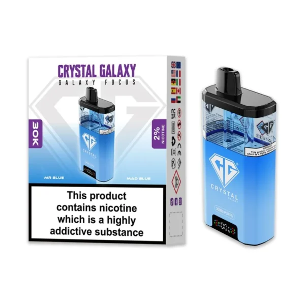 Crystal Galaxy Focus 30000 Puffs Disposable Vape - Image 8