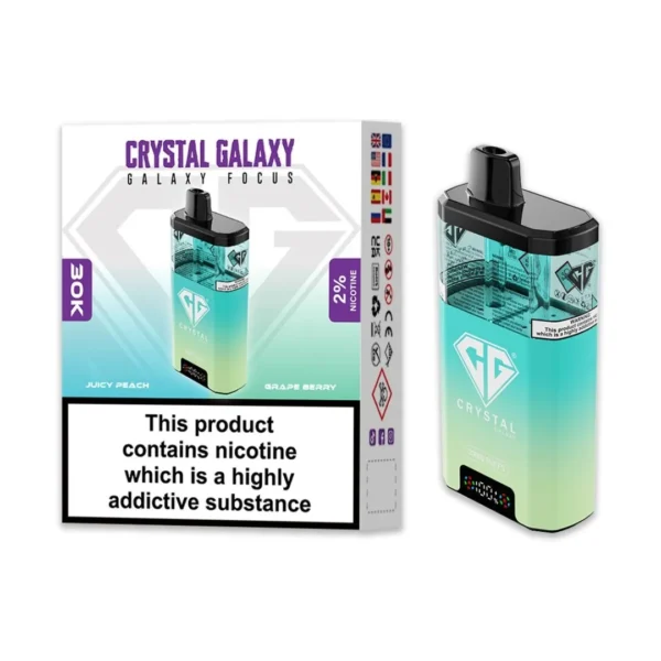 Crystal Galaxy Focus 30000 Puffs Disposable Vape - Image 10