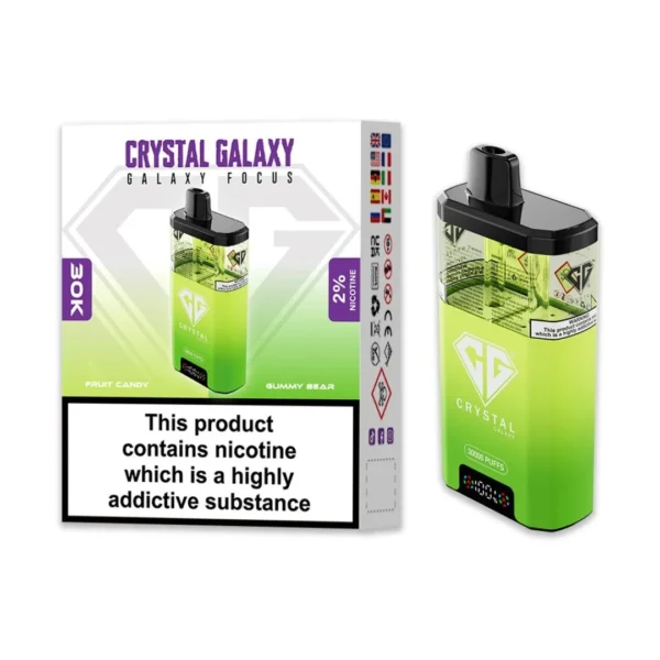 Crystal Galaxy Focus 30000 Puffs Disposable Vape - Image 12