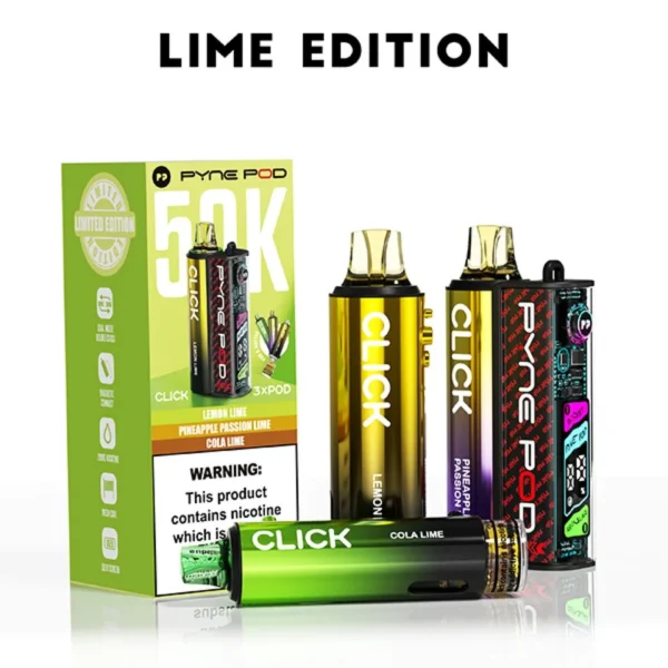 Pyne Pod Click 50K Puffs Prefilled Pod Kit (CONTAINS 3 PODS) - Image 13