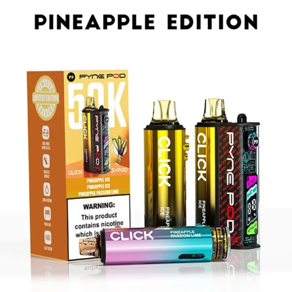 Pyne Pod Click 50K Puffs Prefilled Pod Kit (CONTAINS 3 PODS) - Image 15