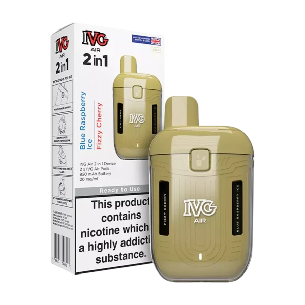 IVG Air 2 in 1 Vape Kit & Replacement Pods - Image 3