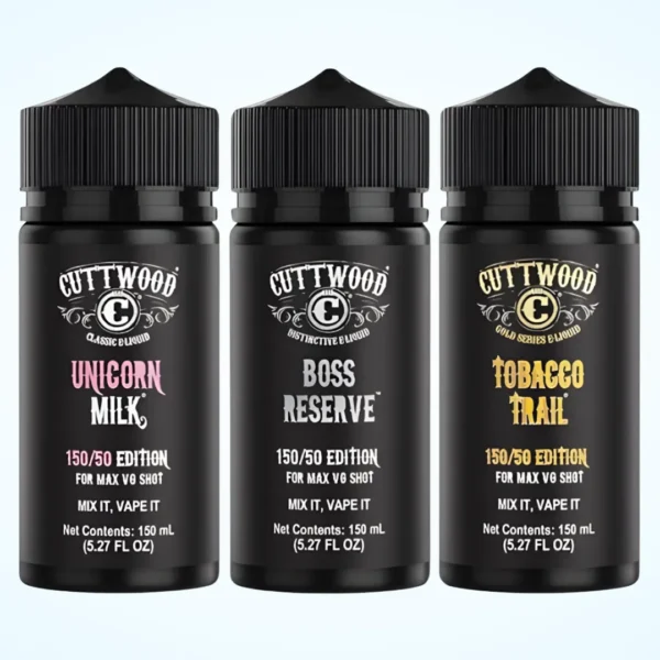 Cuttwood 150ML Shortfill E-Liquid  Made in USA